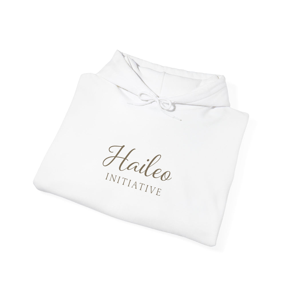 Hailee Initiative Hoodie — Minimal Script Logo Pullover