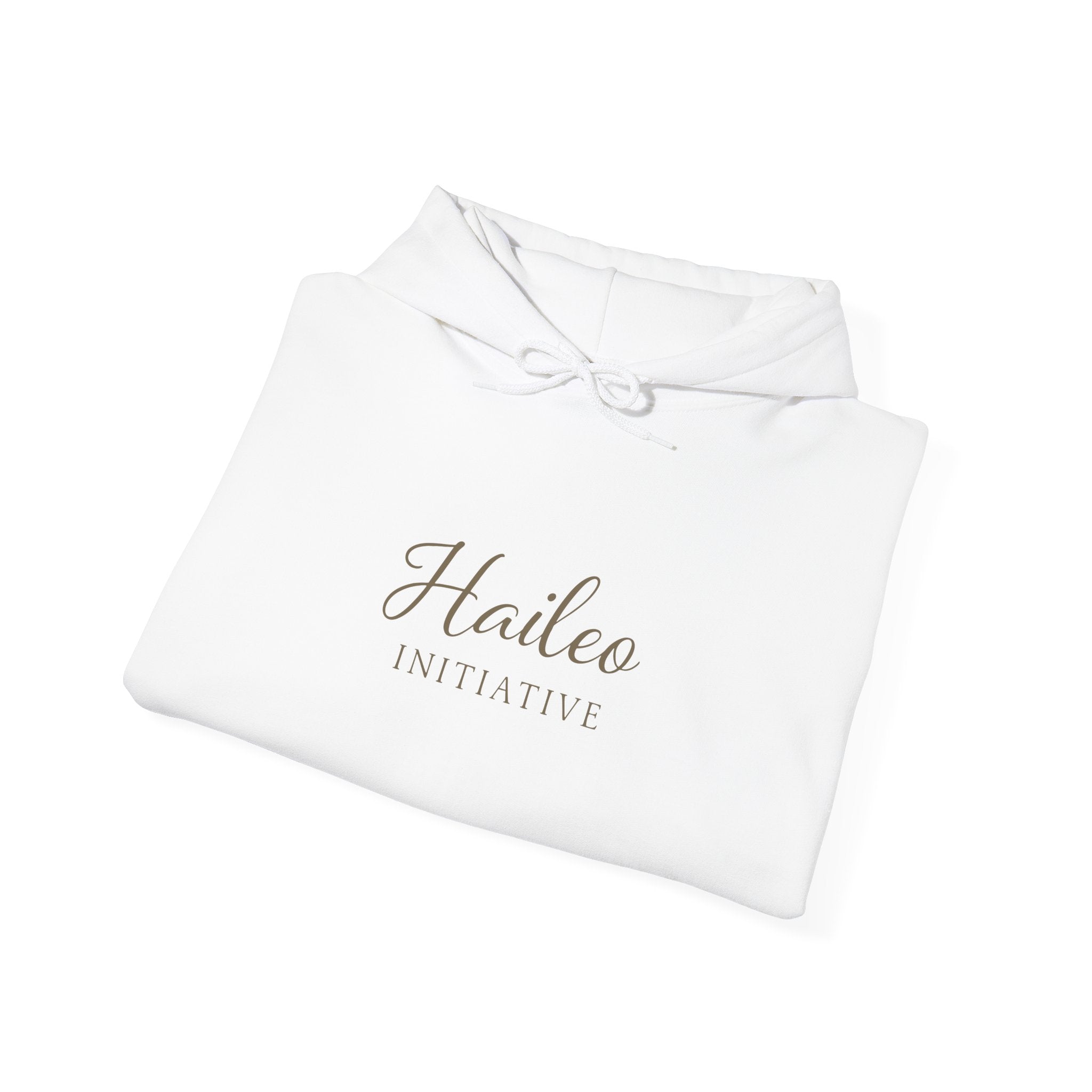 Hailee Initiative Hoodie — Minimal Script Logo Pullover
