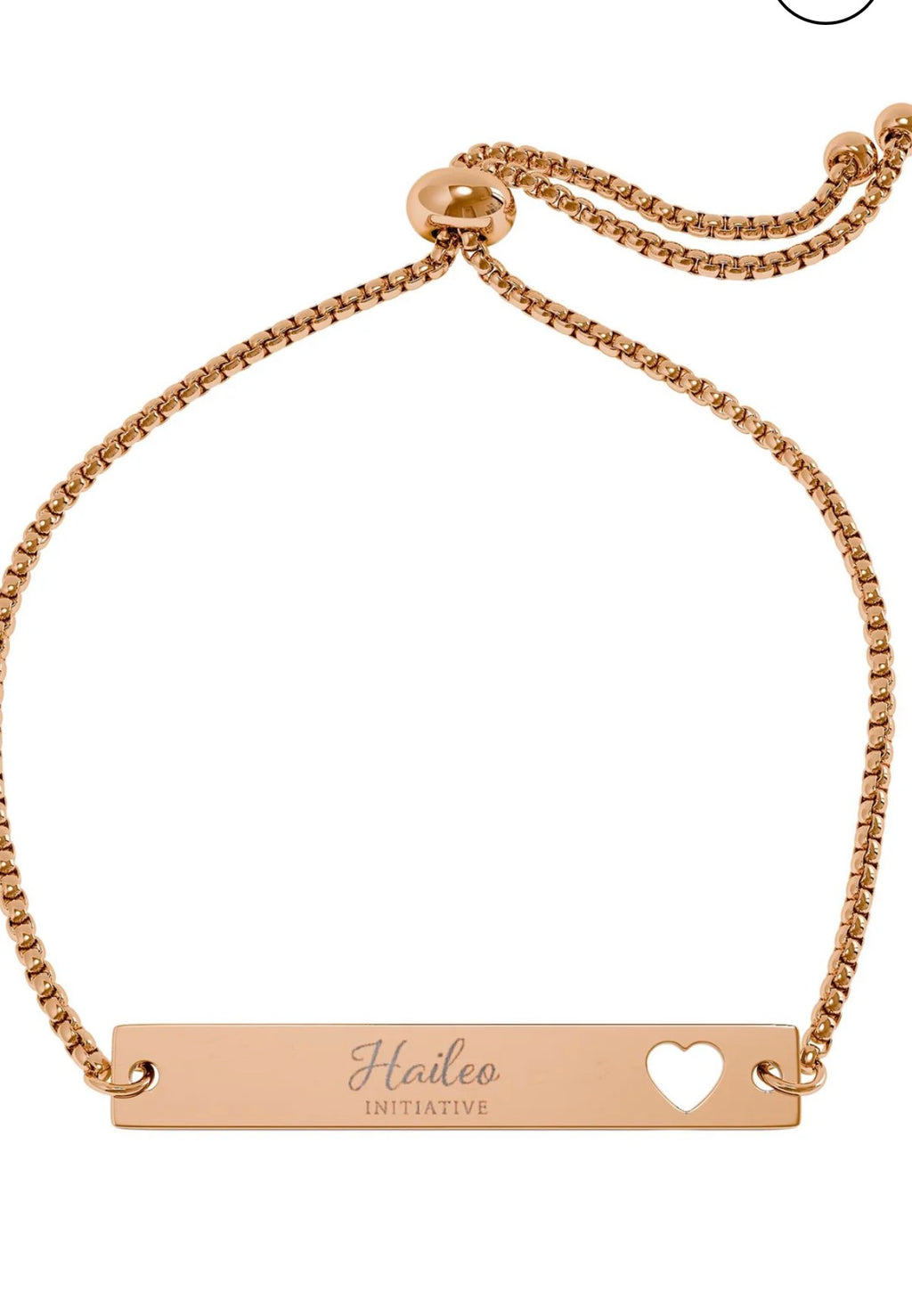 Heart Bar Bracelet