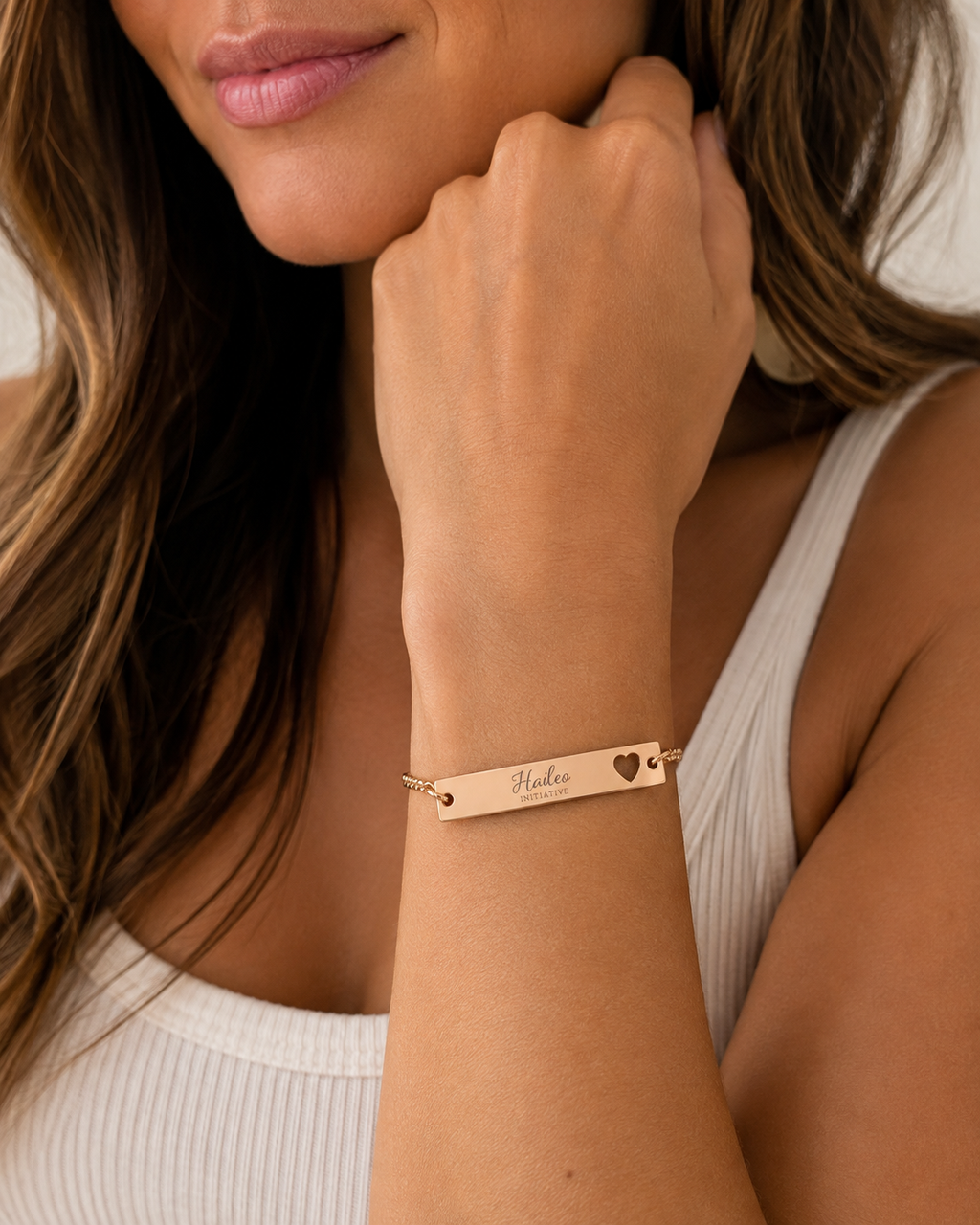 Heart Bar Bracelet