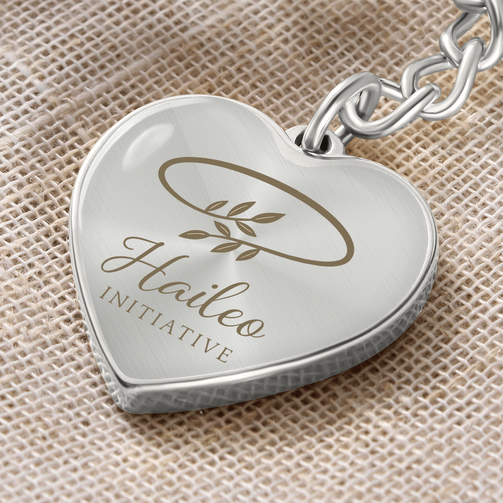 Haileo Heart  Keychain