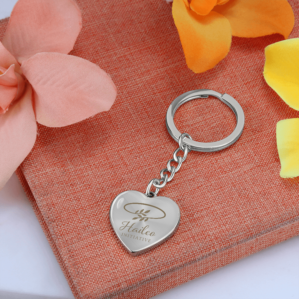 Haileo Heart  Keychain