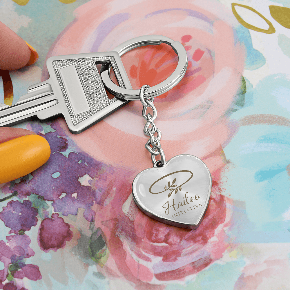 Haileo Heart  Keychain