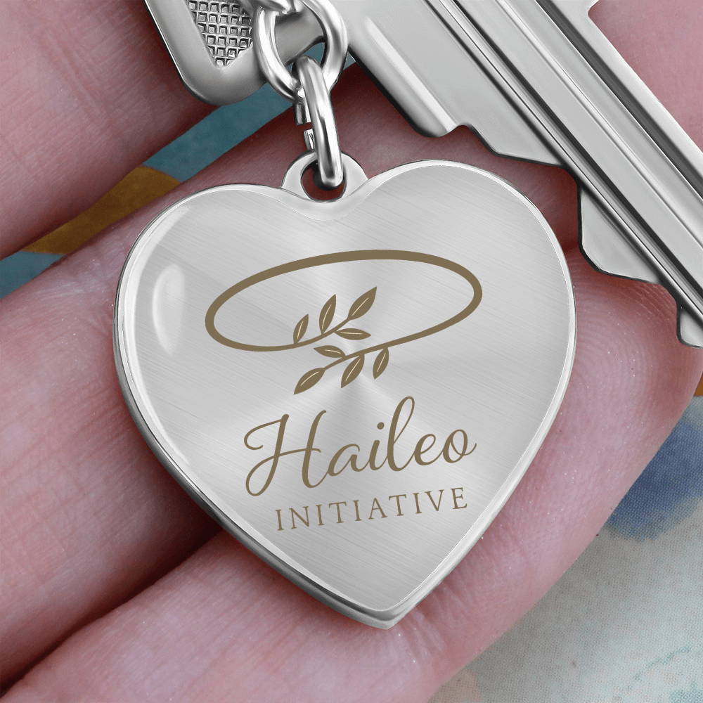 Haileo Heart  Keychain
