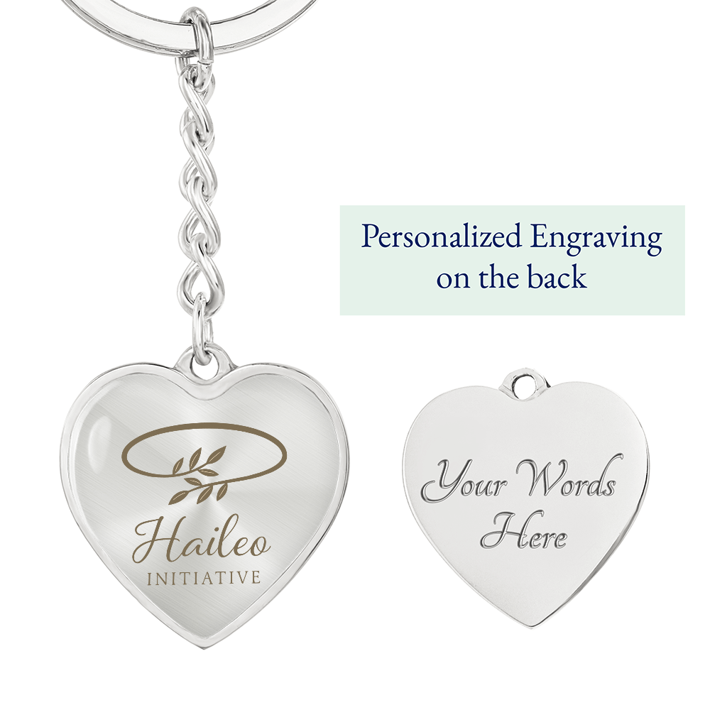 Haileo Heart  Keychain