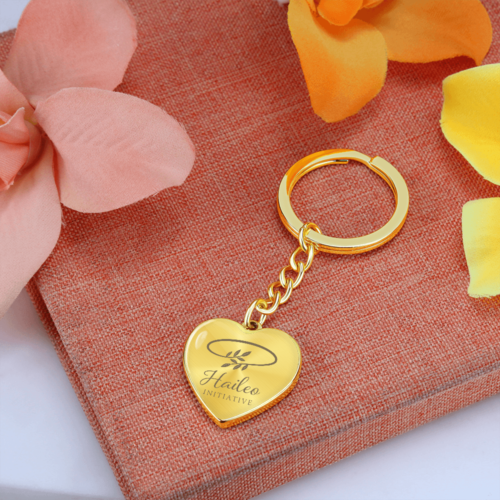 Haileo Heart  Keychain