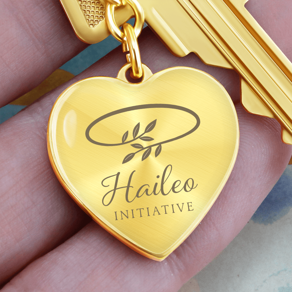 Haileo Heart  Keychain