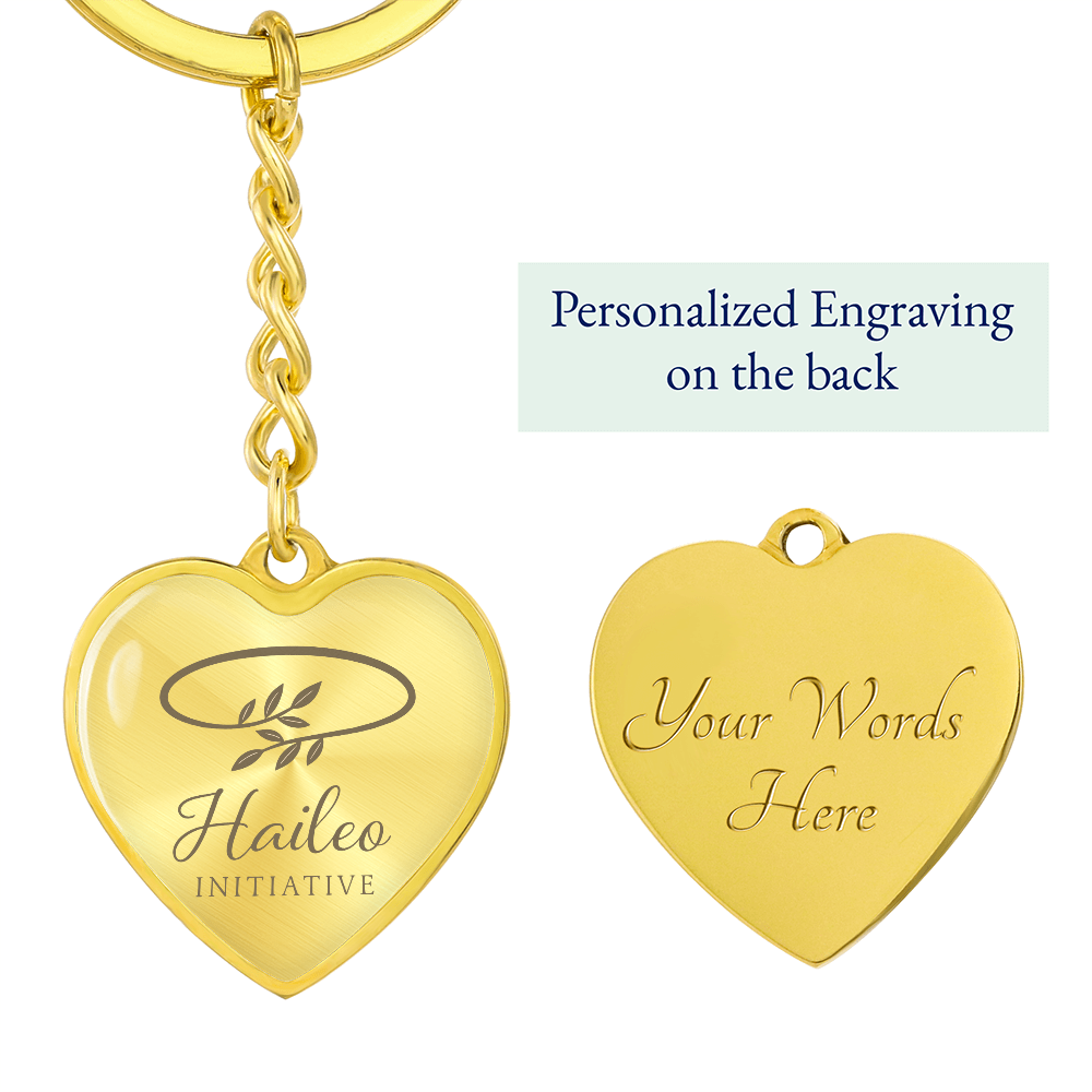 Haileo Heart  Keychain