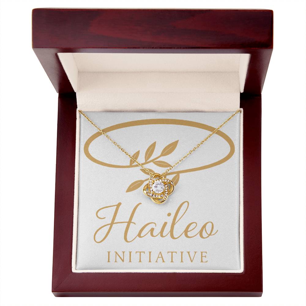 Haileo Love Knot Necklace