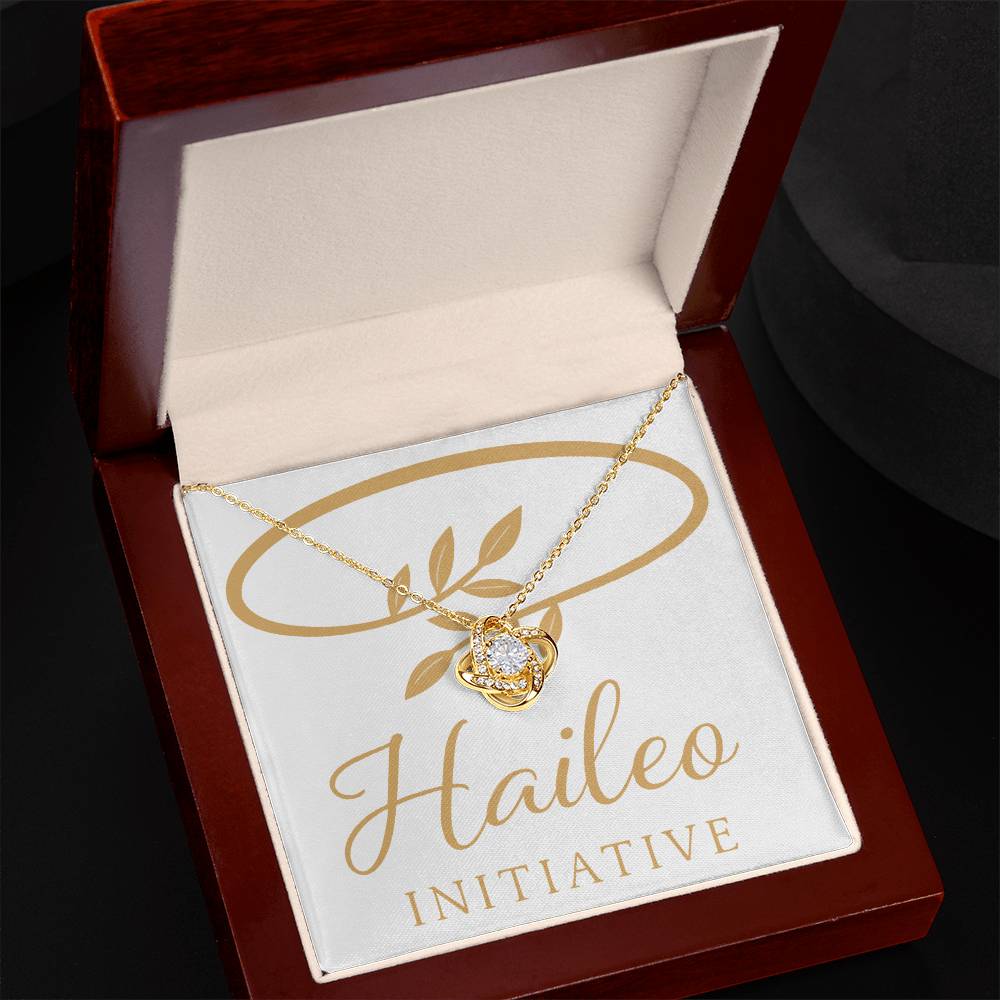Haileo Love Knot Necklace