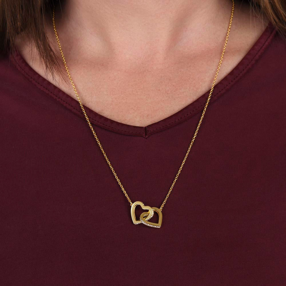 Haileo Interlocking Hearts Necklace