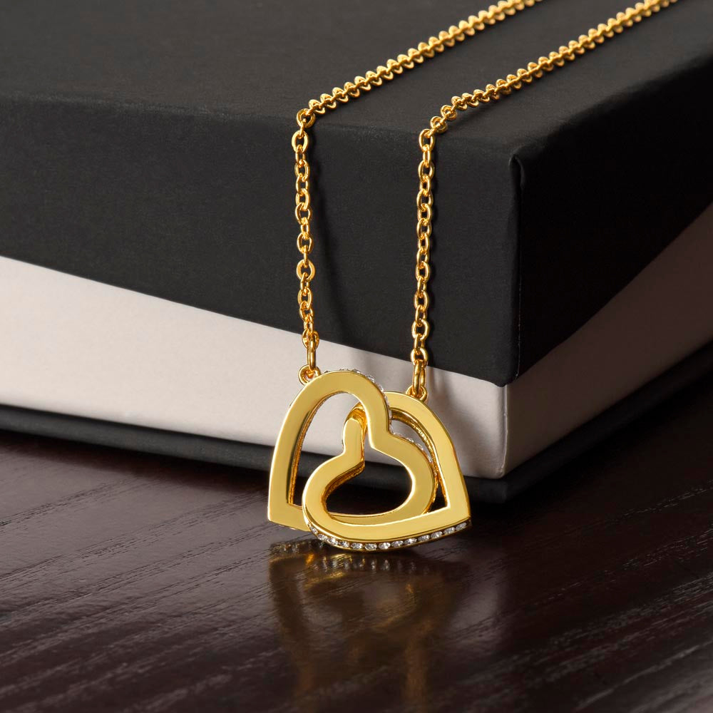 Haileo Interlocking Hearts Necklace