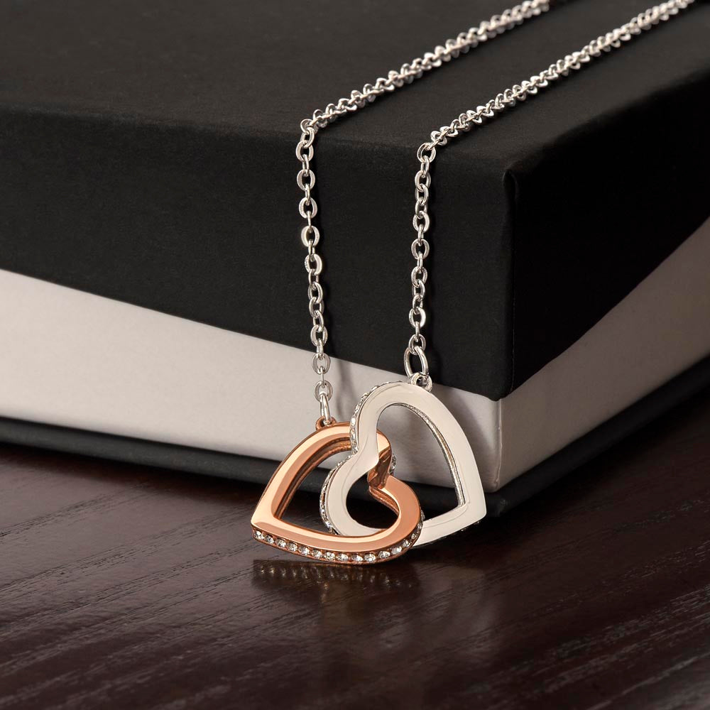 Haileo Interlocking Hearts Necklace