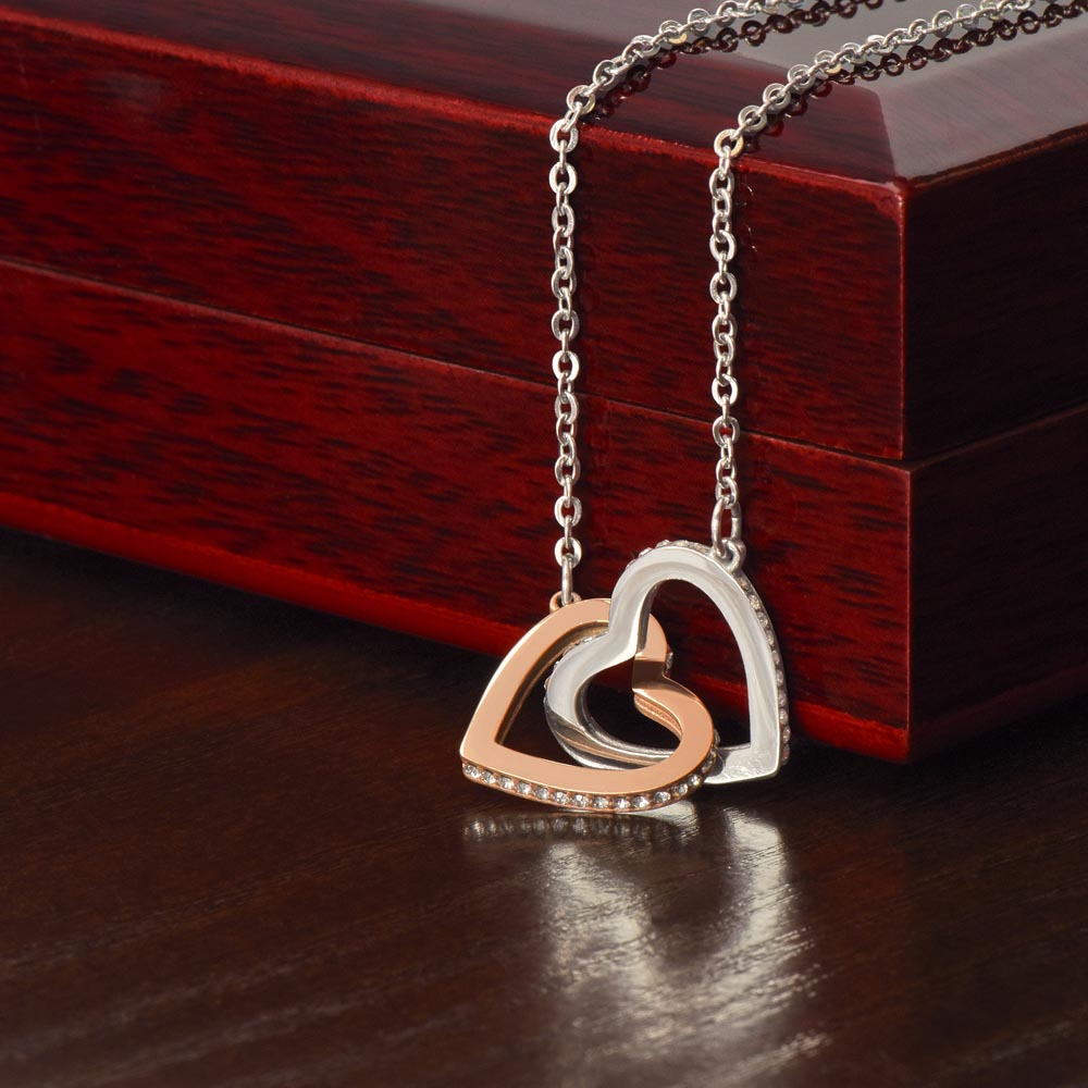 Haileo Interlocking Hearts Necklace